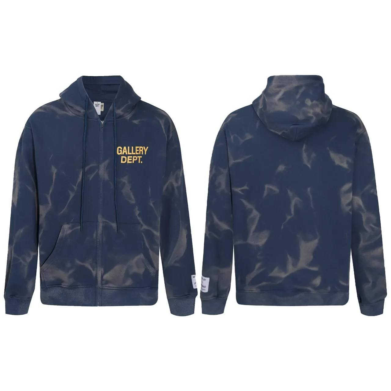 Gallery Dept Tie-Dye Full-Zip Hoodie 12