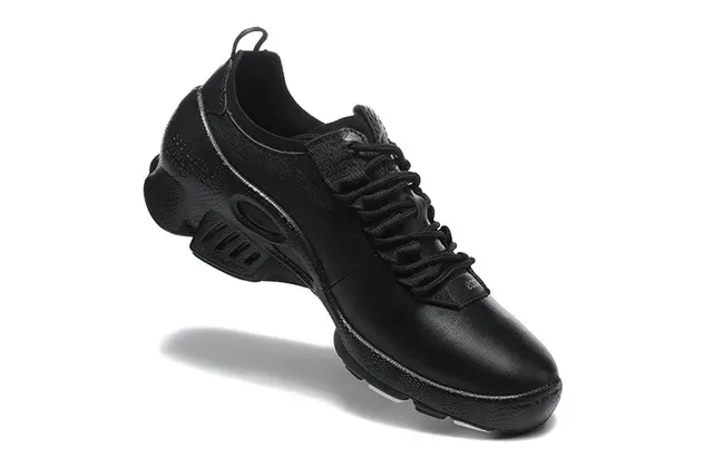 Biomechanics Black Monochrome Sculpted Midsole Sneakers 4