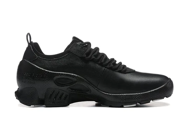 Biomechanics Black Monochrome Sculpted Midsole Sneakers 6