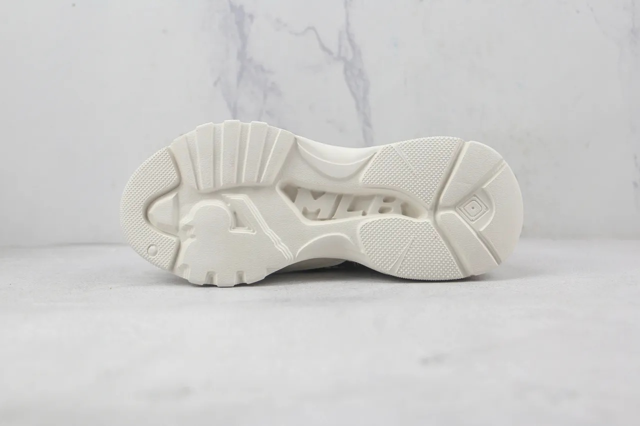 Black and White Paisley Bandana High-Top Chunky Sneaker 8