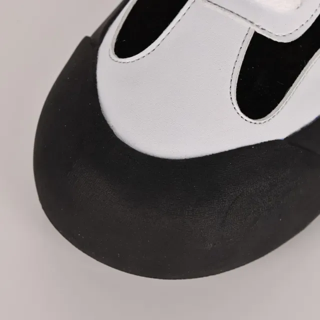 Black and White Panelled Platform Lifestyle Sneakers 5