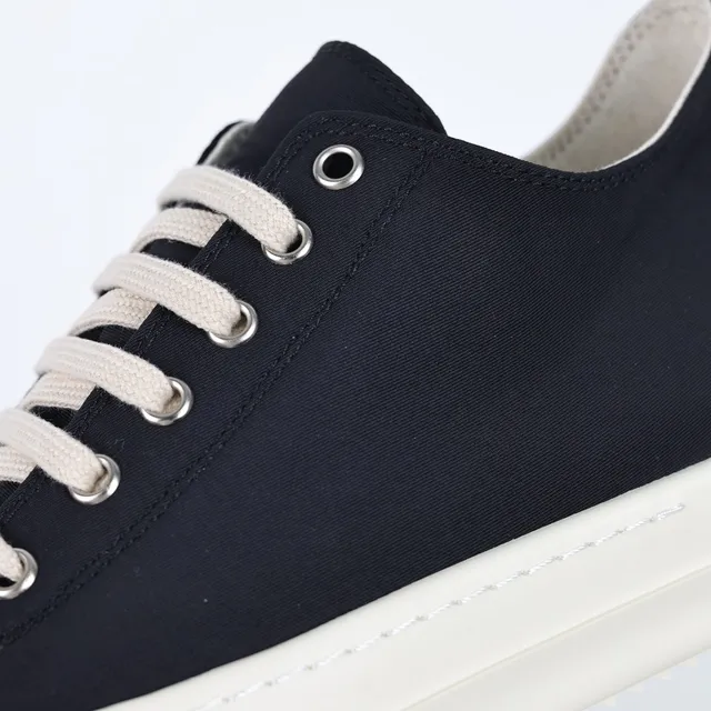 Black Beige Canvas Upper Platform Sole Lifestyle Sneakers 6