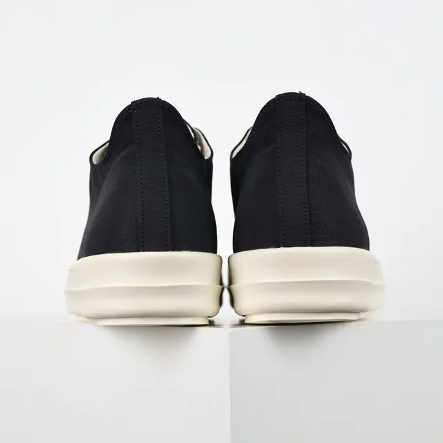 Black Beige Canvas Upper Platform Sole Lifestyle Sneakers 8