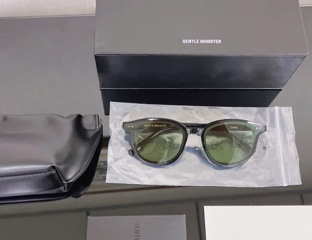 Black Gradient Brown Cat-Eye Sunglasses 5