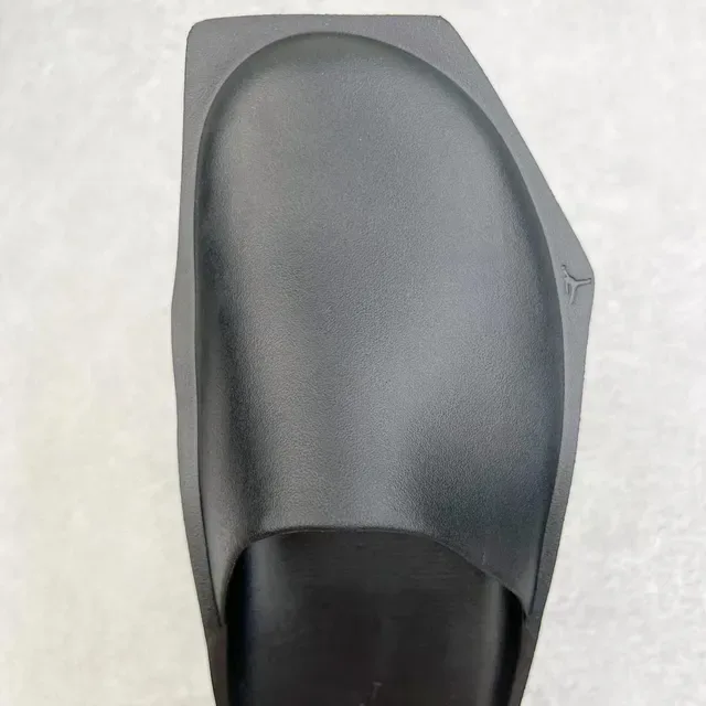 Black Molded Monochrome Sole Textured Outsole Sneakers 7