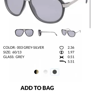 Cazal 674 Grey-Silver Double-Bridge Aviator Sunglasses
