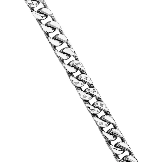 Chunky Curb-Link Silver-Tone Necklace 6
