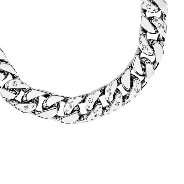 Chunky Curb-Link Silver-Tone Necklace 7