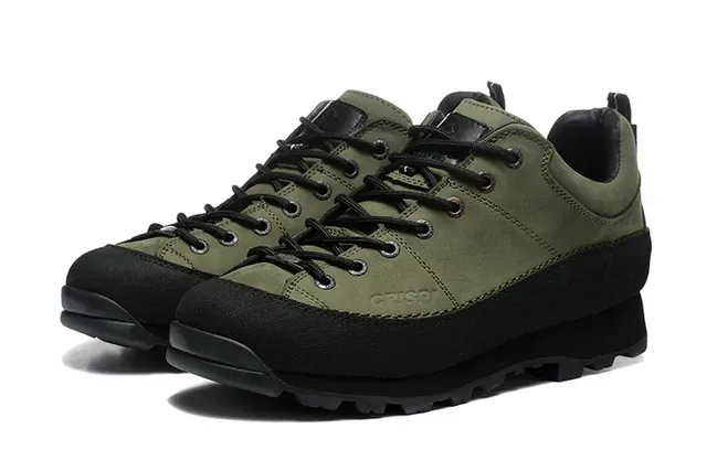 CRISPI Olive Green and Black Lifestyle Sneakers 22