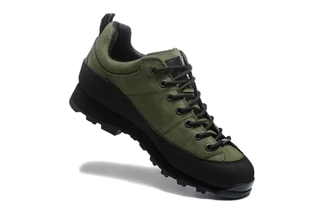 CRISPI Olive Green and Black Lifestyle Sneakers 24