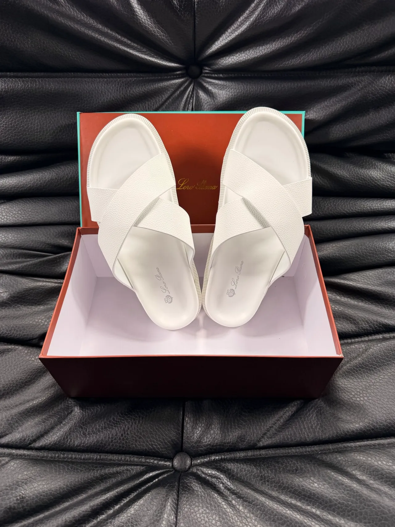 Crisscross Strap Flat Platform Slippers 4