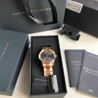 Daniel Wellington Classic Petite Rose Gold Dark Gray Dial Quartz Watch