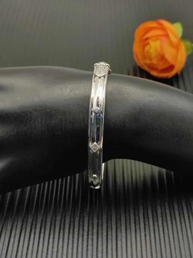 David Yurman Cable Classics Geometric Cutout Diamond Bracelet 3