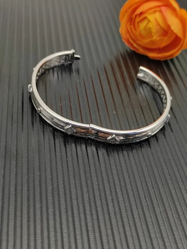 David Yurman Cable Classics Geometric Cutout Diamond Bracelet 4