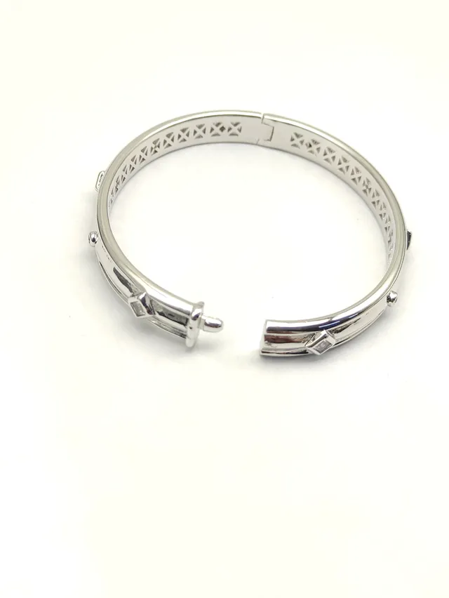 David Yurman Cable Classics Geometric Cutout Diamond Bracelet 5