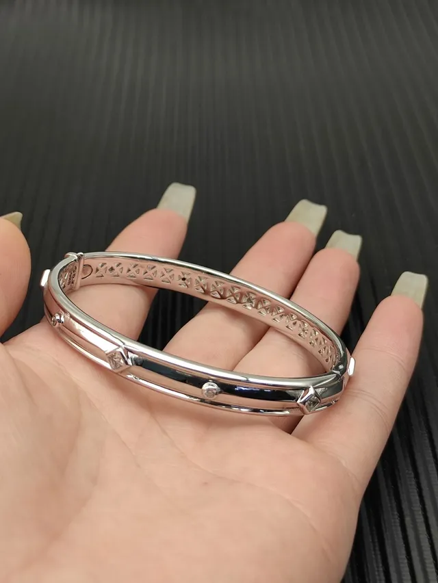 David Yurman Cable Classics Geometric Cutout Diamond Bracelet 8