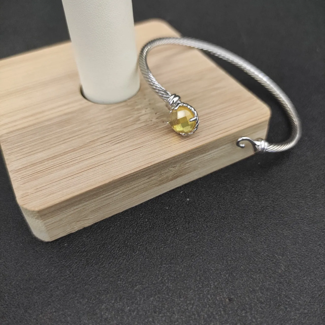 David Yurman Cable Classics Yellow Citrine Bracelet 4