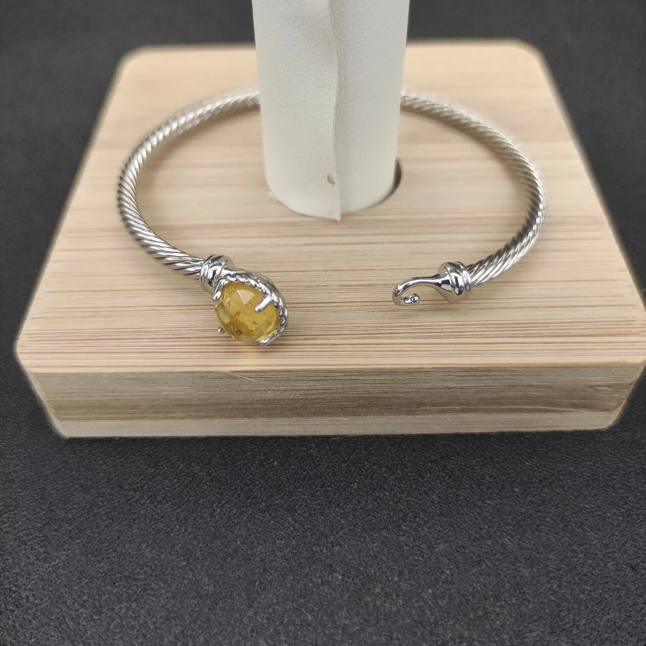 David Yurman Cable Classics Yellow Citrine Bracelet 5