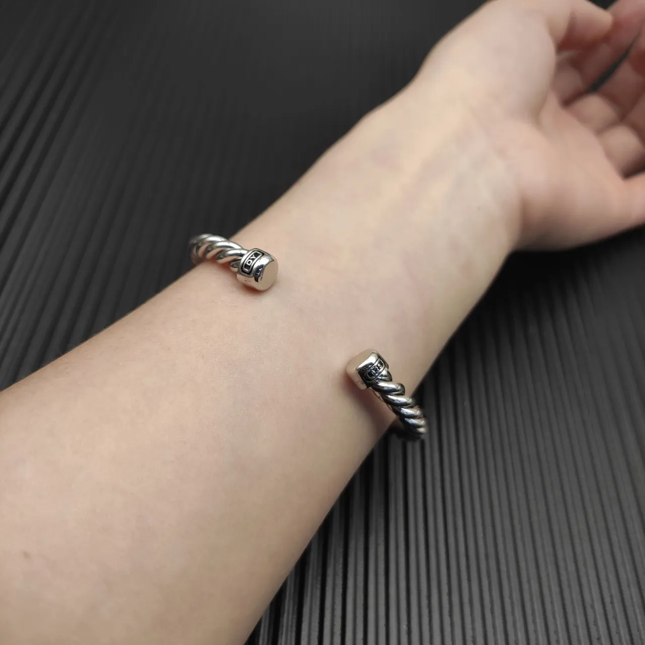 David Yurman Cable Collection Twisted Silver Bracelet 5