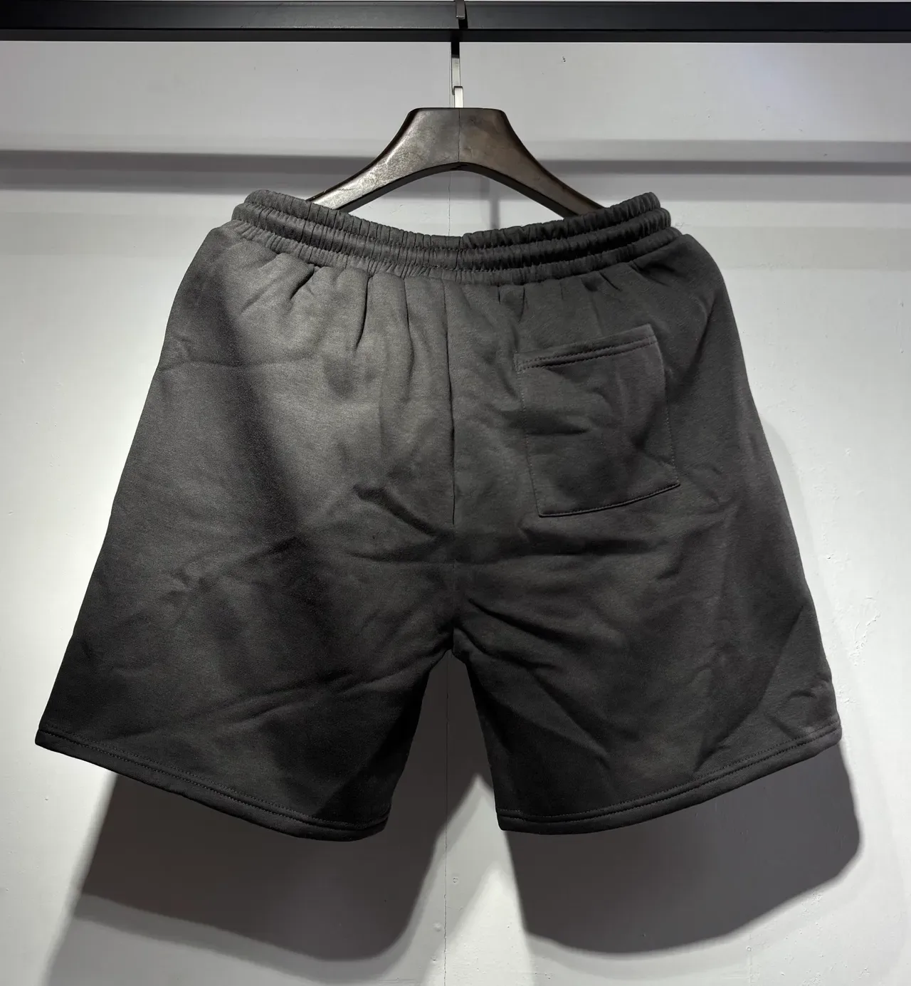Embroidered Starburst Motif Drawstring Waist Shorts 2