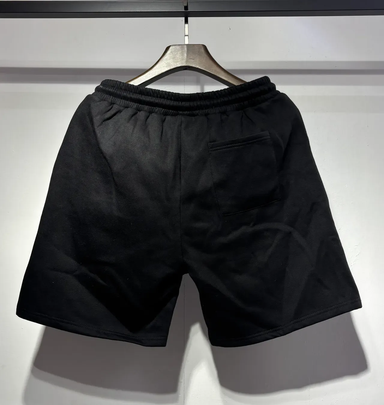 Embroidered Starburst Motif Drawstring Waist Shorts 5