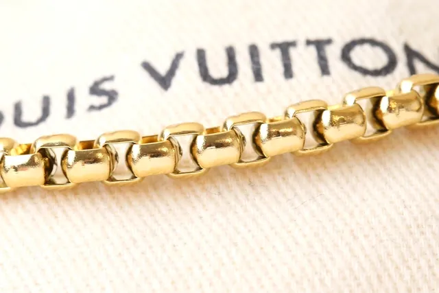 Gold Black Chain-Link Bracelet 6