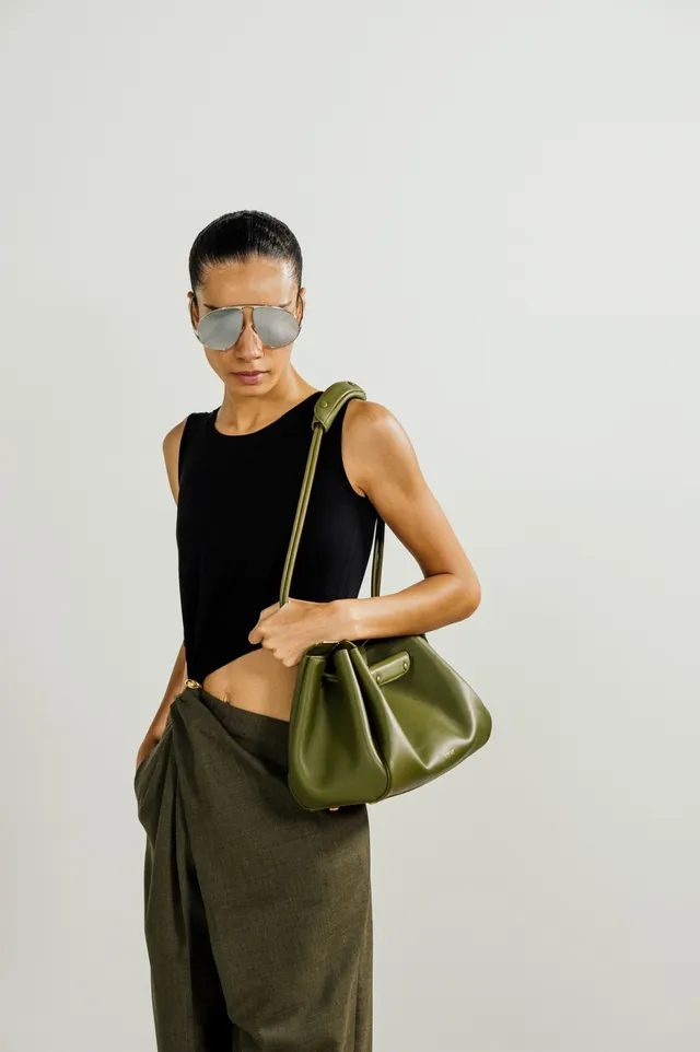 Gold-Tone Aviator Gradient Lens Sunglasses 2