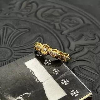 সোনালী স্বচ্ছ খোলা কফ আঙটি 4