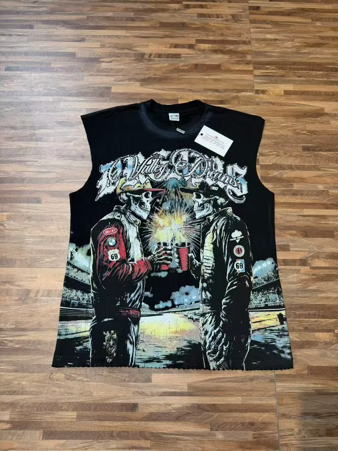 Graphic Print Sleeveless Vest Top 11