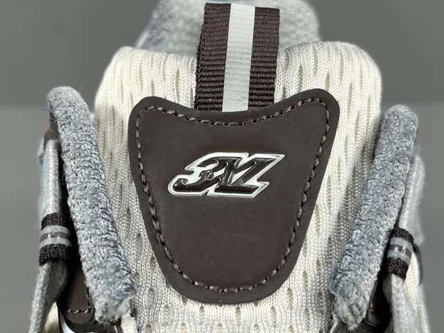 Gray Black White Lace-Cage Lifestyle Sneaker 5