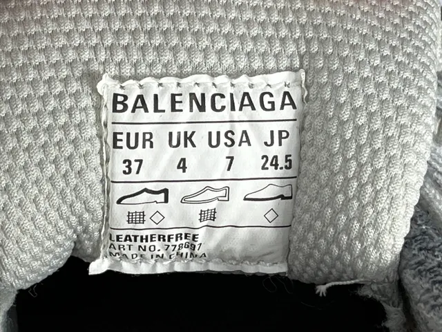 Gray Black White Lace-Cage Lifestyle Sneaker 12