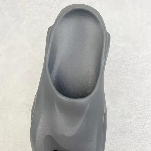 Gray Molded Monolithic Matte Textured Sneakers 6