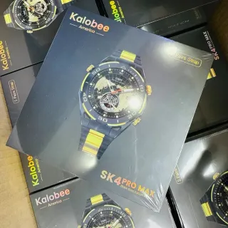 Kalobee SK4 PRO MAX Edición Negra y Dorada Reloj Deportivo