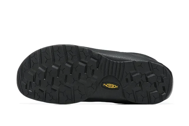 Keen Gray Black Minimalist Low-Top Synthetic Suede Upper Lifestyle Sneakers 6