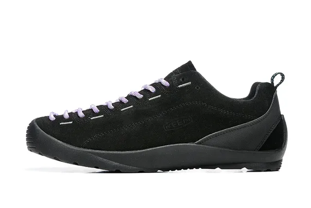 Keen Gray Black Minimalist Low-Top Synthetic Suede Upper Lifestyle Sneakers 7