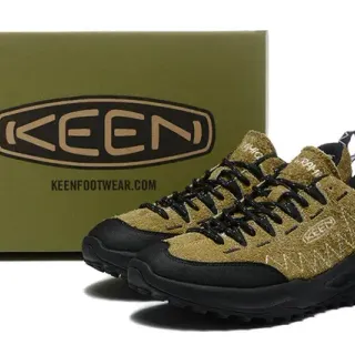 KEEN Jackson Gold and Black Lifestyle Sneakers