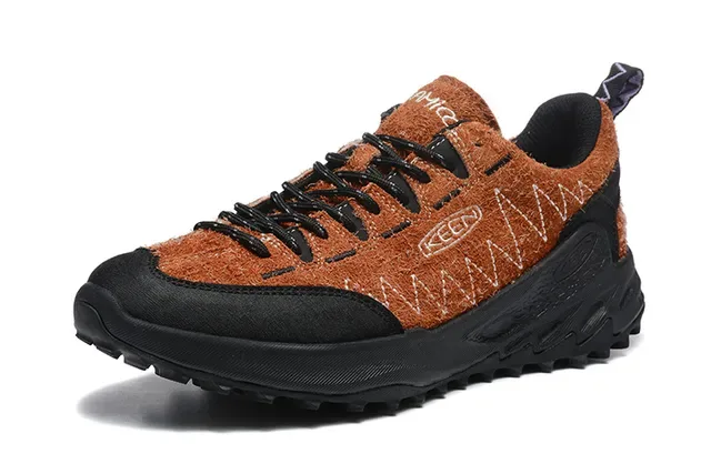 KEEN Jackson Gold and Black Lifestyle Sneakers 4