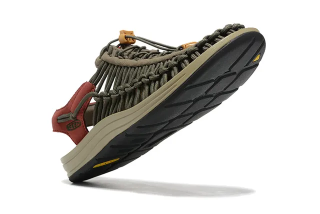 Keen Uneek Multicolor Woven Lace Gladiator Sandals 3