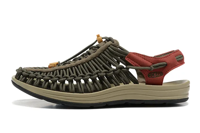Keen Uneek Multicolor Woven Lace Gladiator Sandals 7