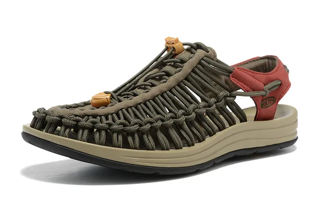 Keen Uneek Multicolor Woven Lace Gladiator Sandals 8