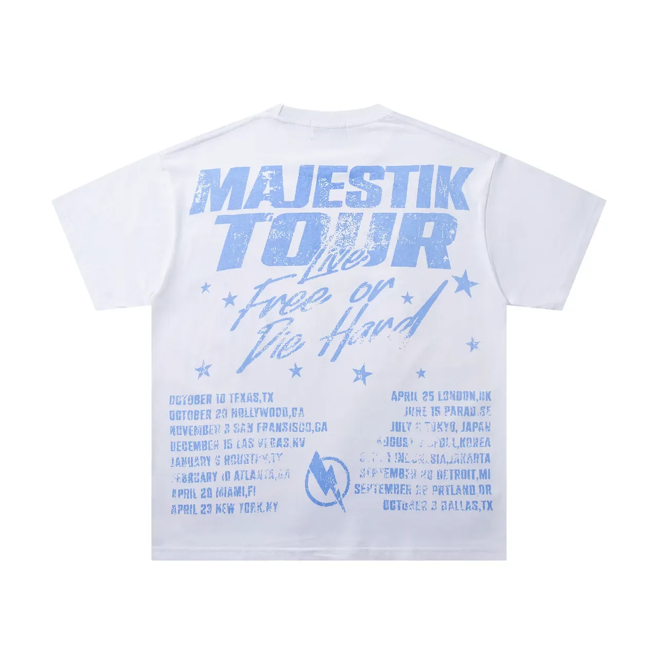 MAJESTIK Double-Sided Graphic Print Oversized T-Shirt 3