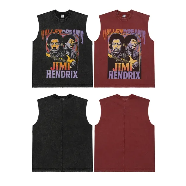 Maroon Graphic-Print Sleeveless Vest Top 2