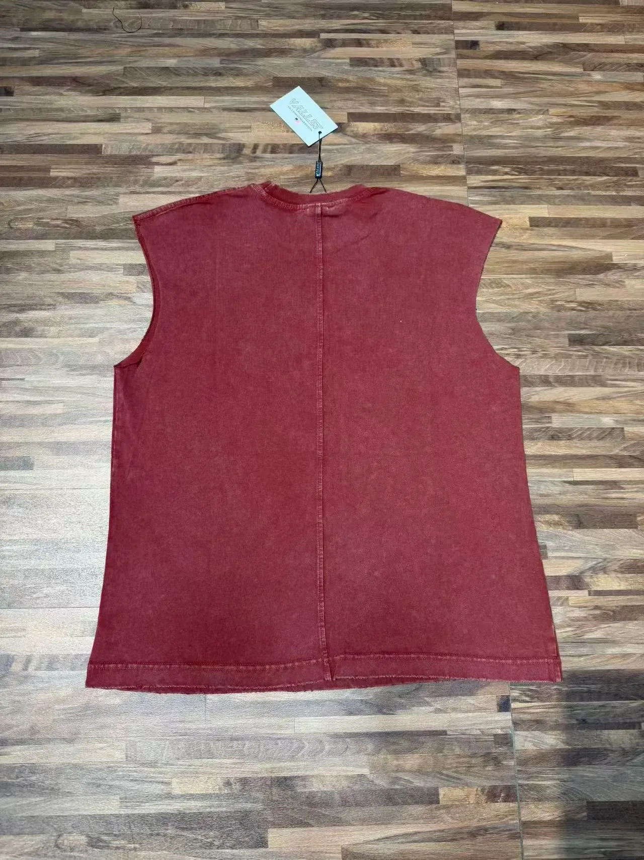 Maroon Graphic-Print Sleeveless Vest Top 12