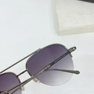 Montblanc Aviator Gradient Purple Sunglasses