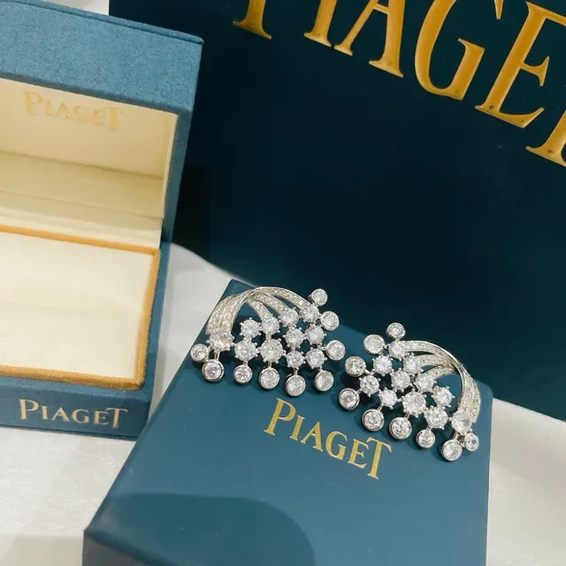 Piaget Limelight Mediterranean Garden Diamond Earrings 3