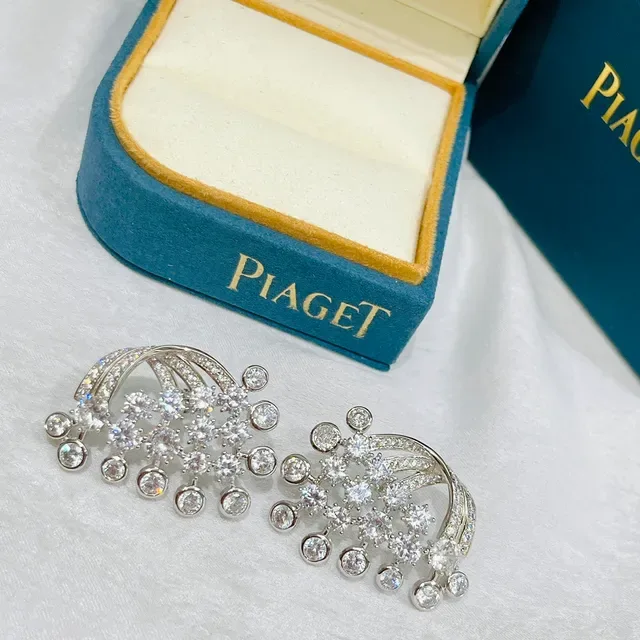 Piaget Limelight Mediterranean Garden Diamond Earrings 5