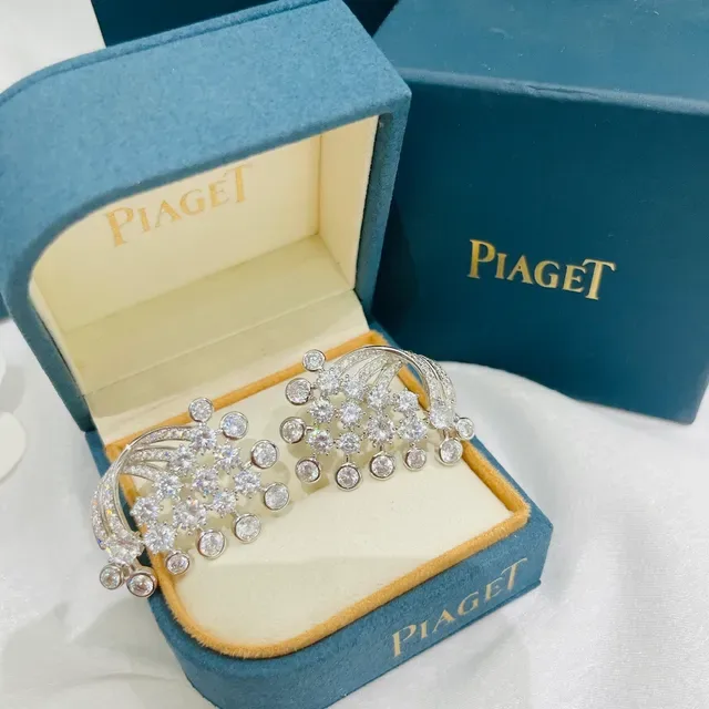 Piaget Limelight Mediterranean Garden Diamond Earrings 8