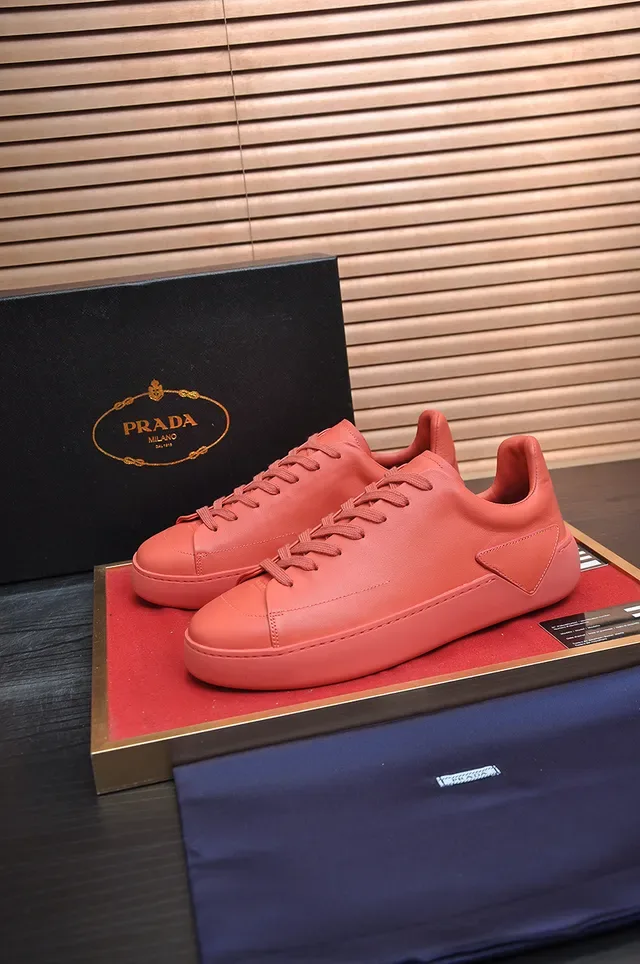 Pink Monochrome Platform Sole Sneakers 4