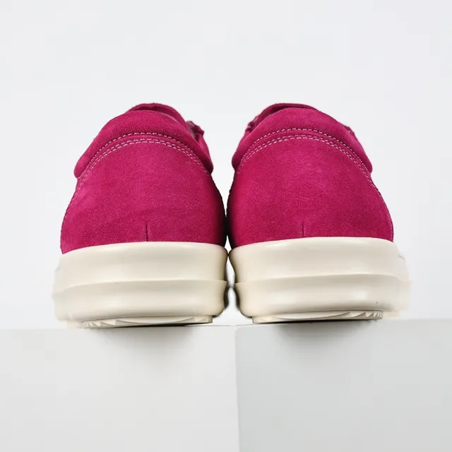 Pink White Suede Upper Side Panel Sneakers 8