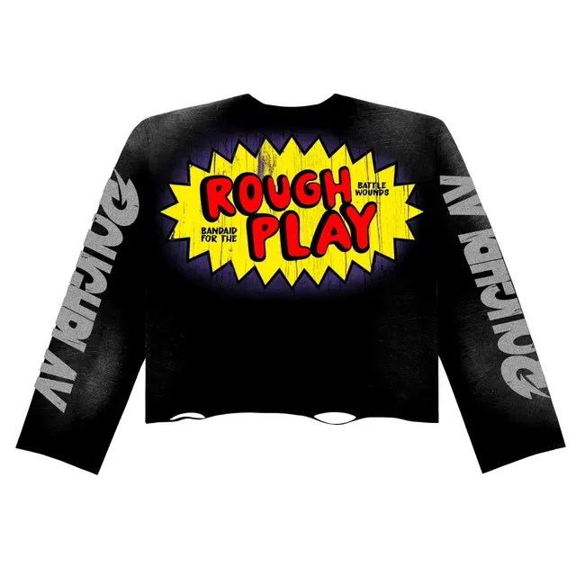 Rough Beavis and Butt-Head Roughplay Graphic Black T-Shirt 13
